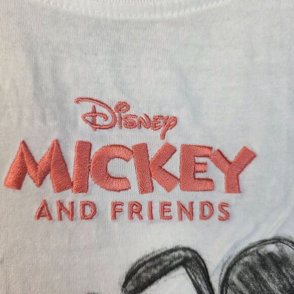 Disney Womens Mickey Mouse and Friends Small Short Sleeve Graphic Tee - Picture 3 of 8